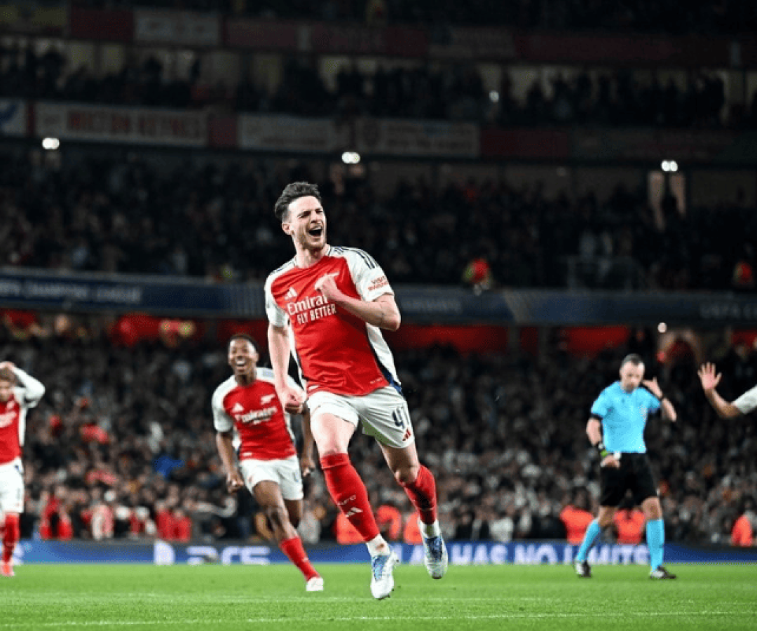 O Arsenal deu um passo importante rumo às semifinais da Champions League ao vencer o Real Madrid por 3 a 0, nesta terça, no Emirates Stadium.