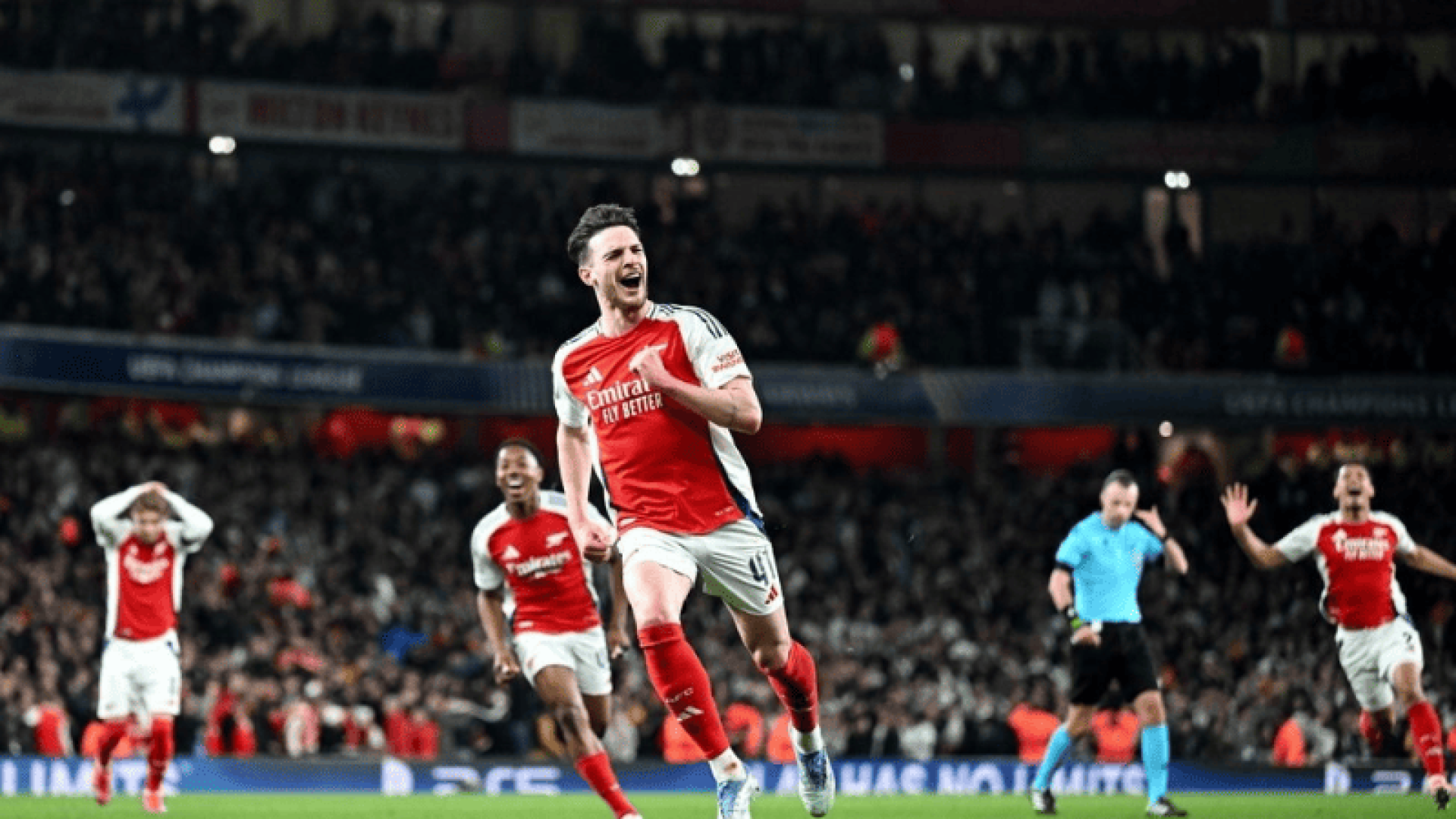 O Arsenal deu um passo importante rumo às semifinais da Champions League ao vencer o Real Madrid por 3 a 0, nesta terça, no Emirates Stadium.
