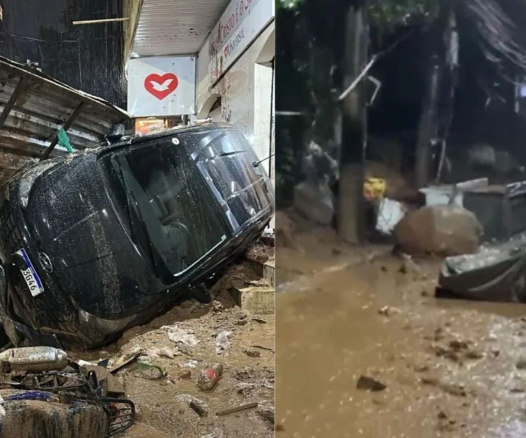 deslizamento na Rocinha