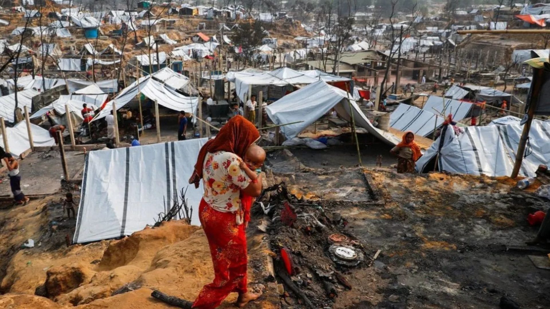 deslizamentos em Bangladesh