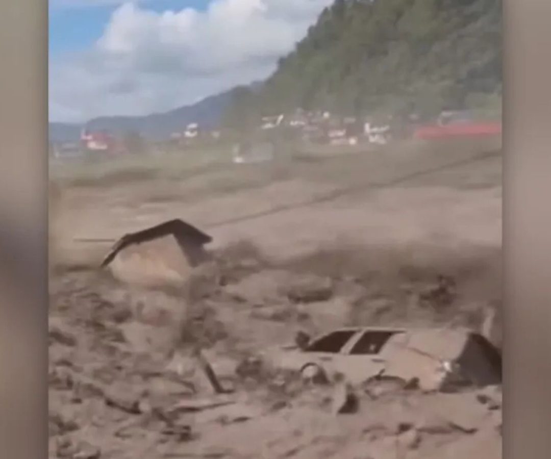 deslizamentos no Nepal