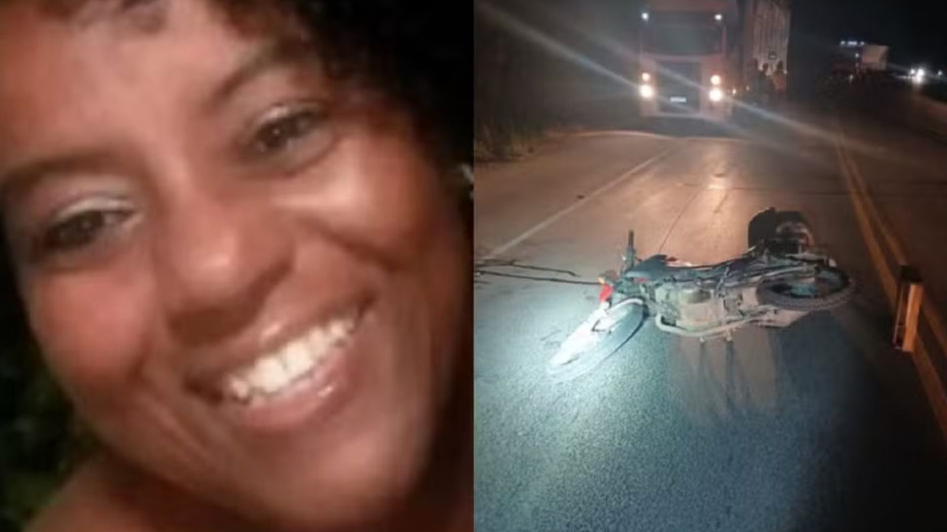 enfermeira morre após bater moto