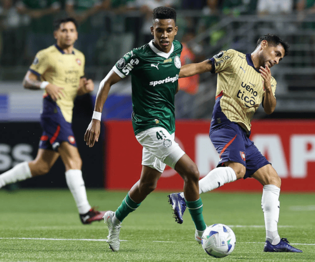 É noite de Copa Conmebol Libertadores para o Palmeiras, que visita o Cerro Porteño no Estádio Ueno La Nueva Olla, em Assunção, no Paraguai.