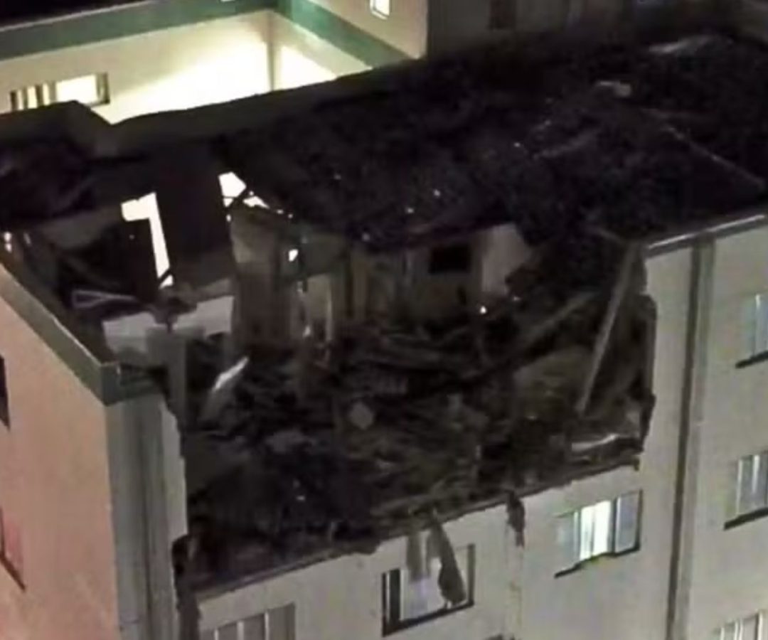 explosão de botijão em Mongaguá