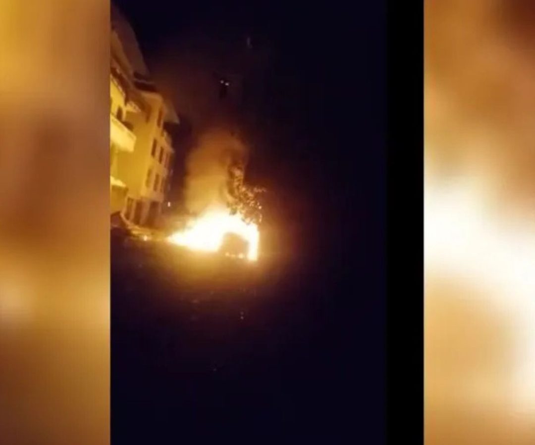 explosão na China