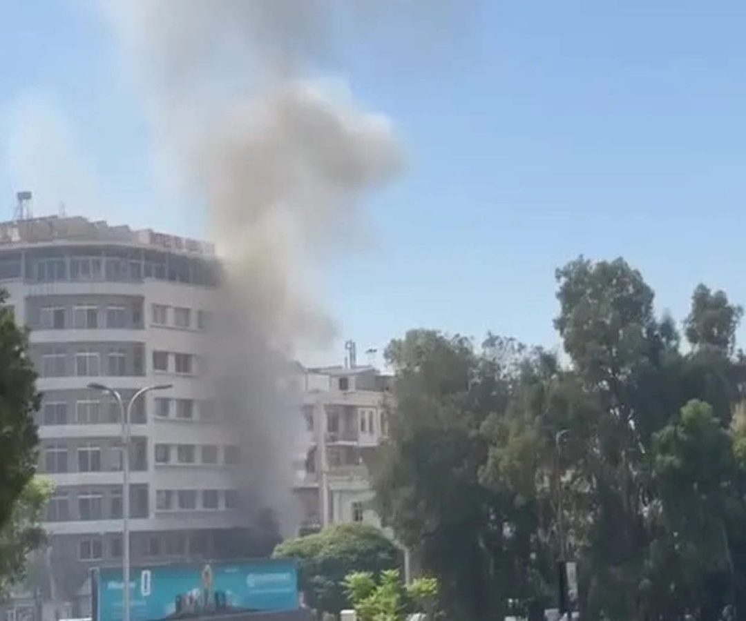 explosões em Damasco