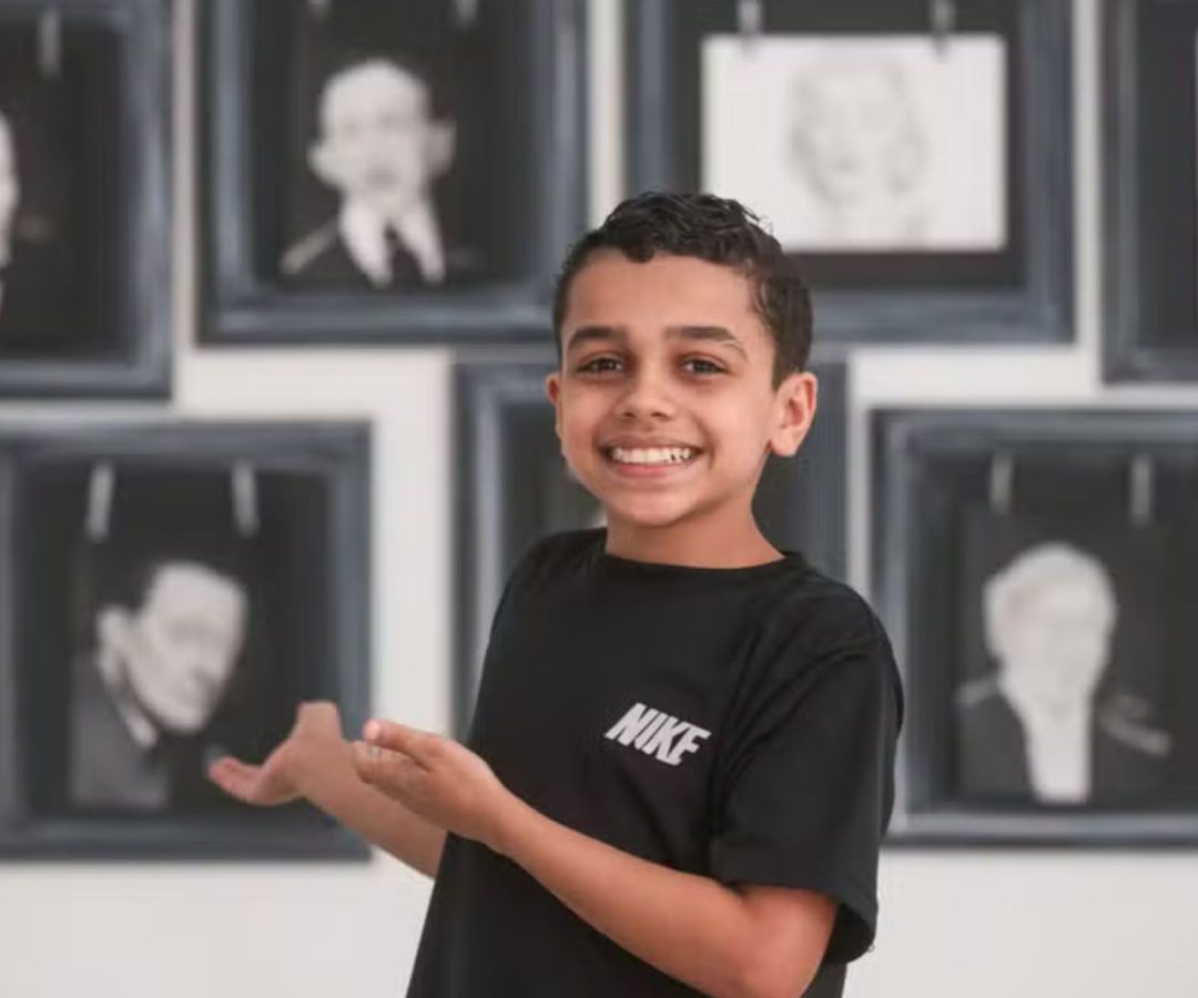 exposição de desenhos em Praia Grande