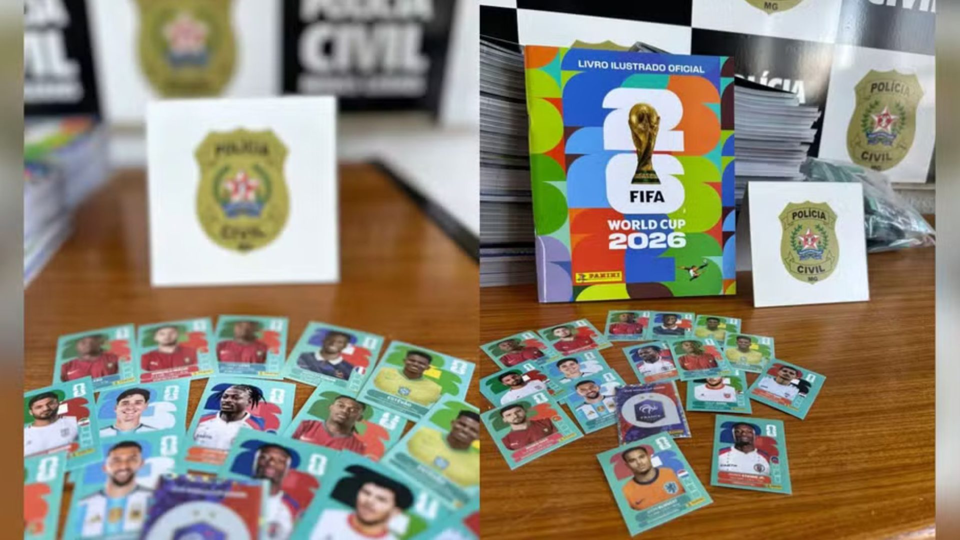 figurinhas falsas da Copa