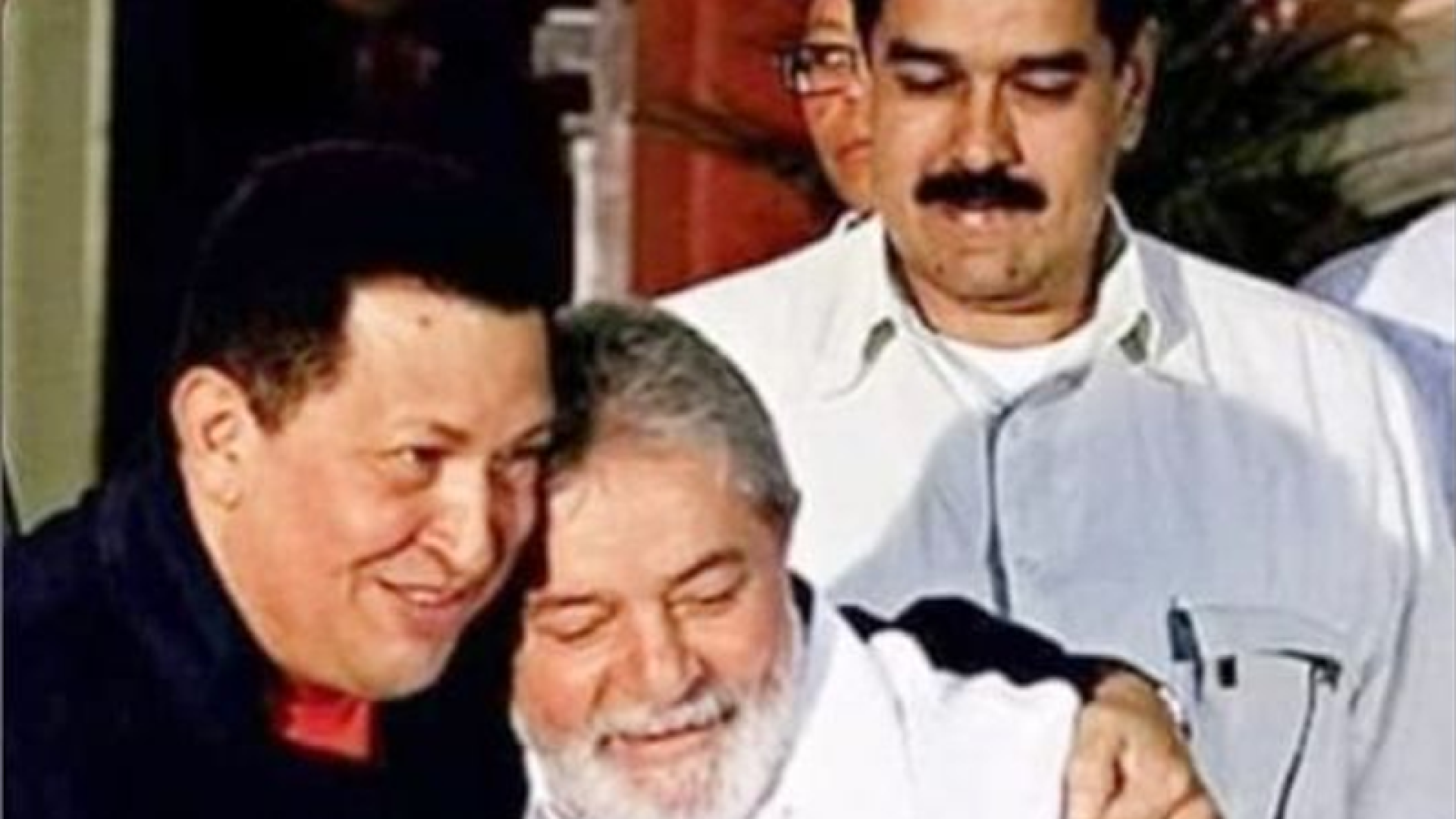 Chaves, Lula e Maduro em Caracas.