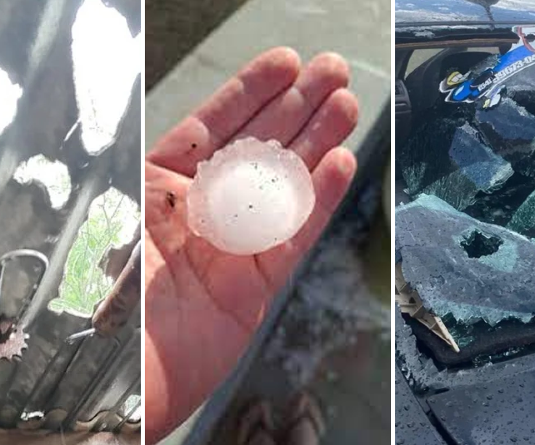 foto granizo erechim 24 11 25