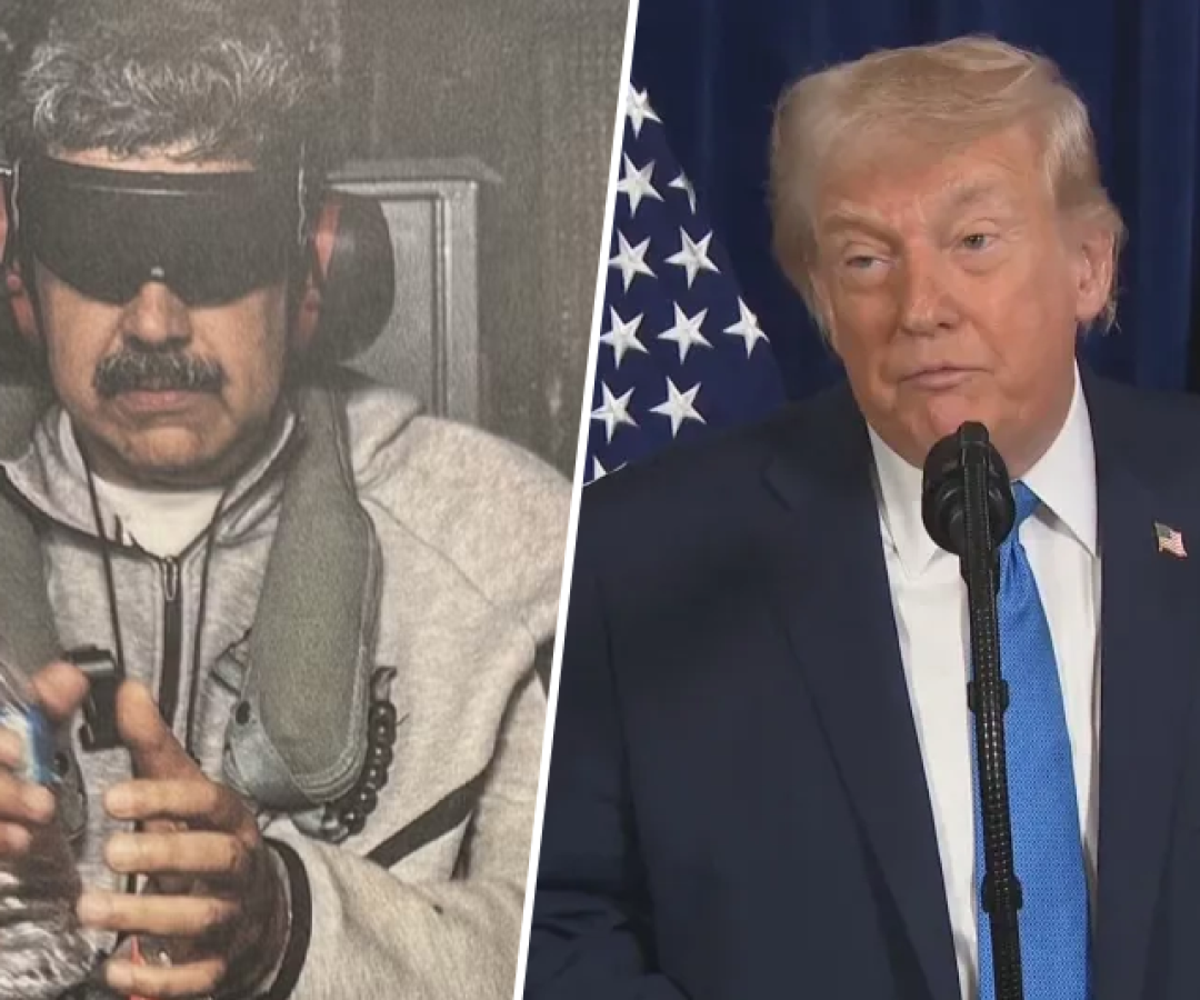 Trump divulgou a primeira foto de Nicolás Maduro após a captura na Venezuela. A imagem foi a primeira divulgada após a operação conduzida por forças dos Estados Unidos.