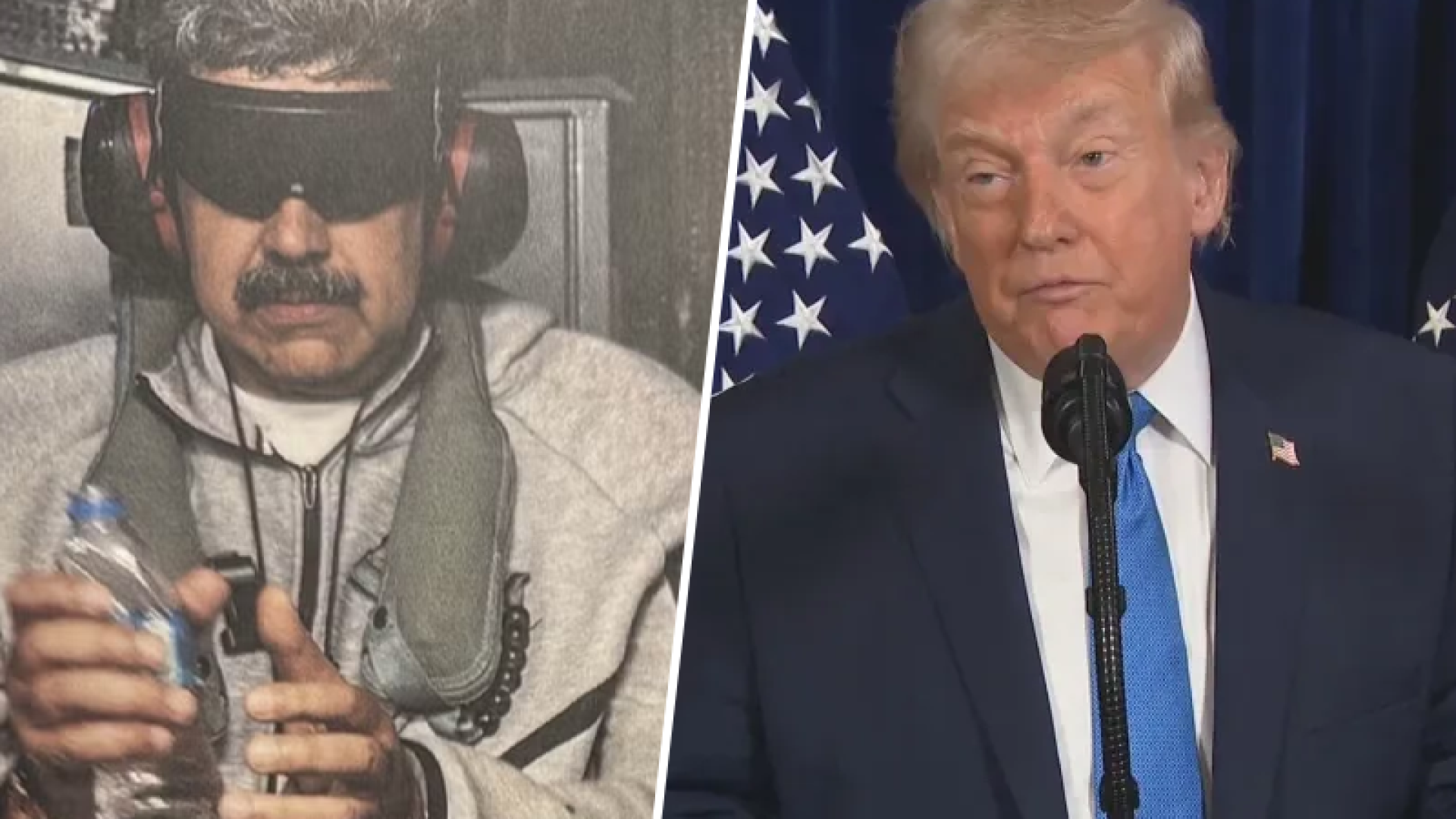 Trump divulgou a primeira foto de Nicolás Maduro após a captura na Venezuela. A imagem foi a primeira divulgada após a operação conduzida por forças dos Estados Unidos.