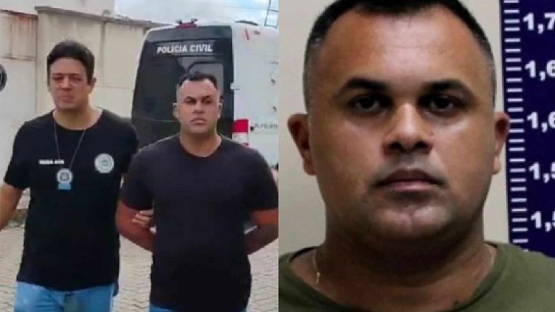 foto policial aitrou entregador