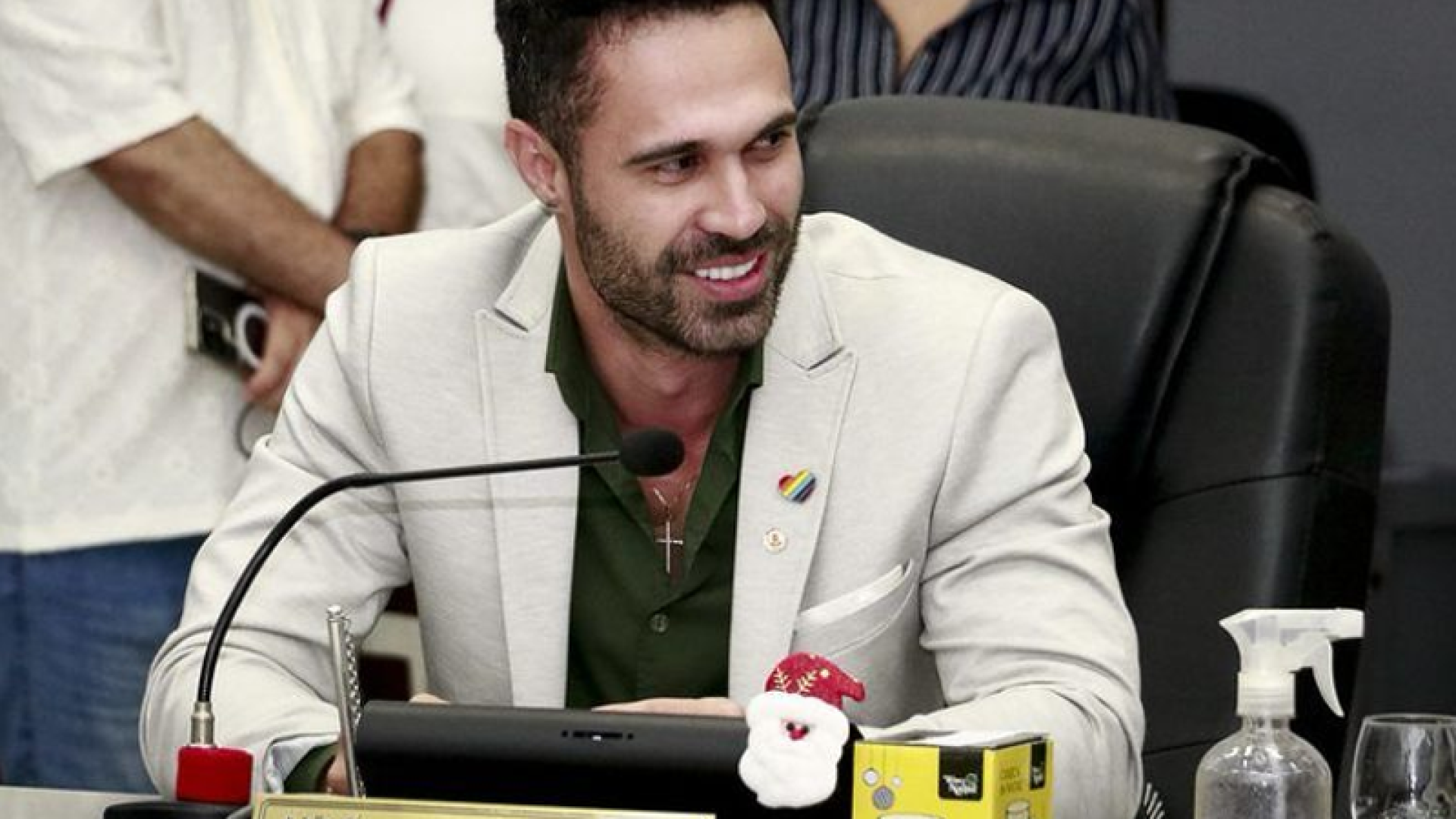 Vereador Diego Rodrigues (PDT), citado em episódio envolvendo pedido de prioridade em atendimento na UPA São Benedito, em Uberaba.