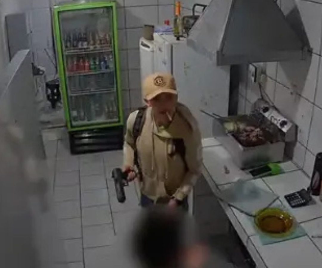 funcionária espancada em assalto