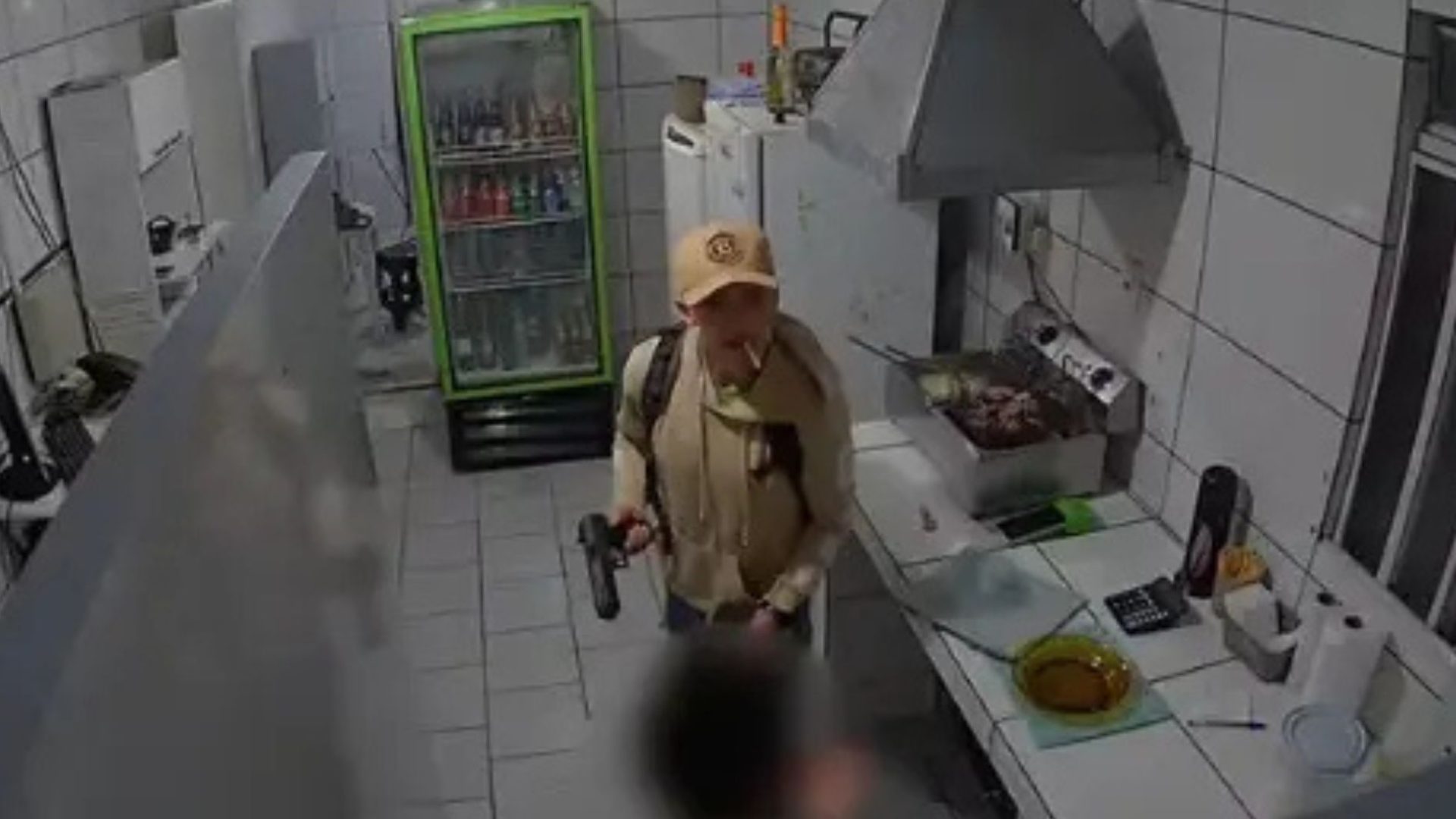 funcionária espancada em assalto