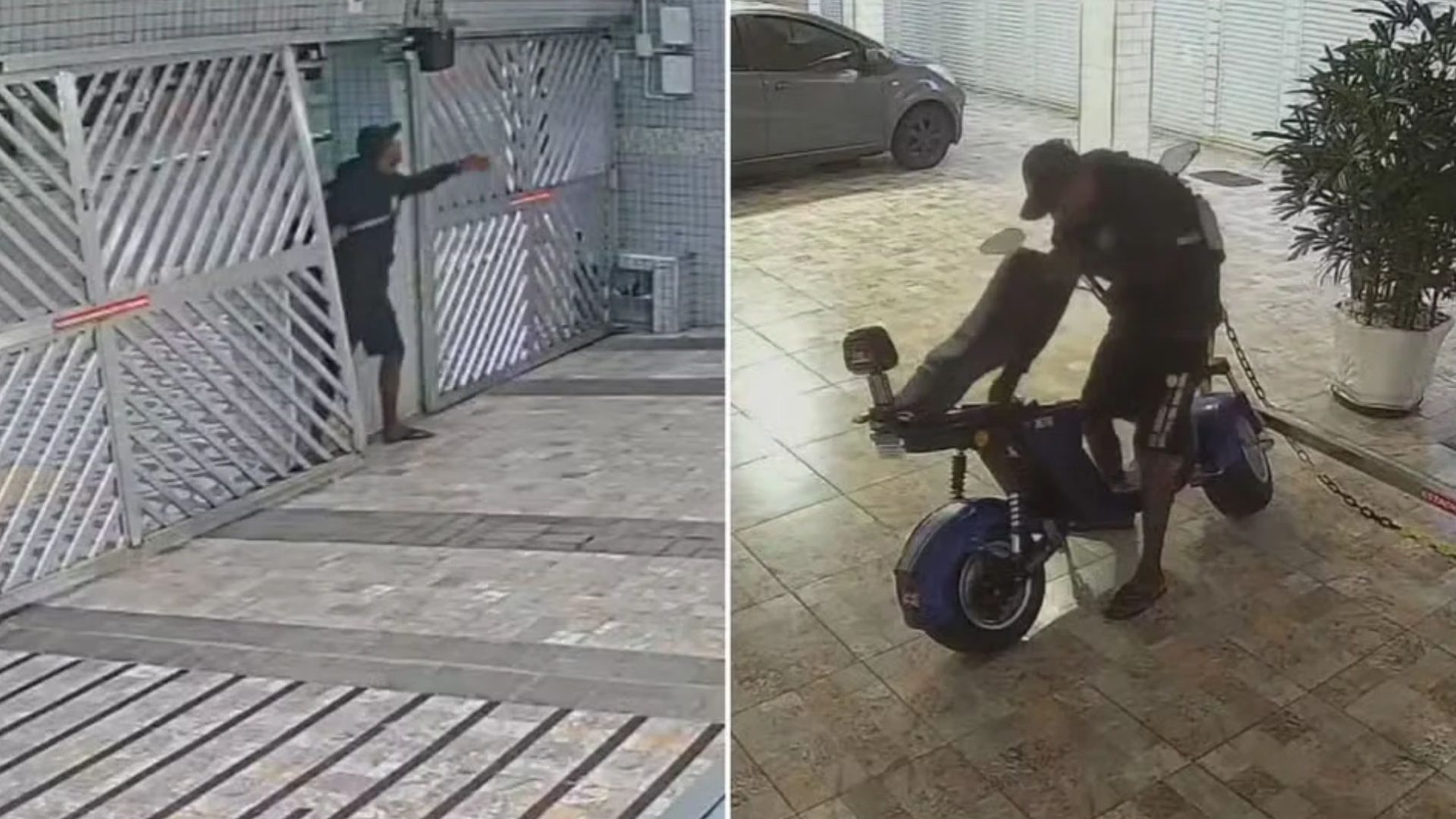 furto de bateria de bicicleta elétrica em Praia Grande