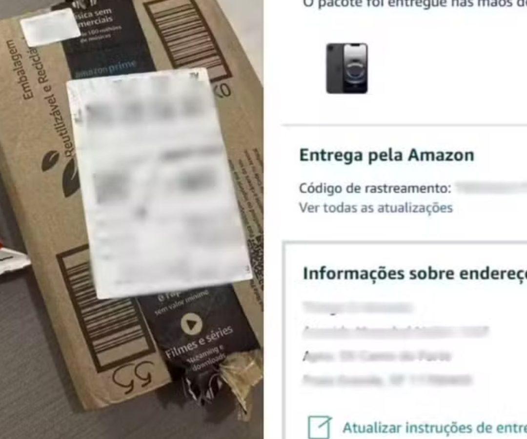 iPhone vira leite condensado em entrega no litoral de SP