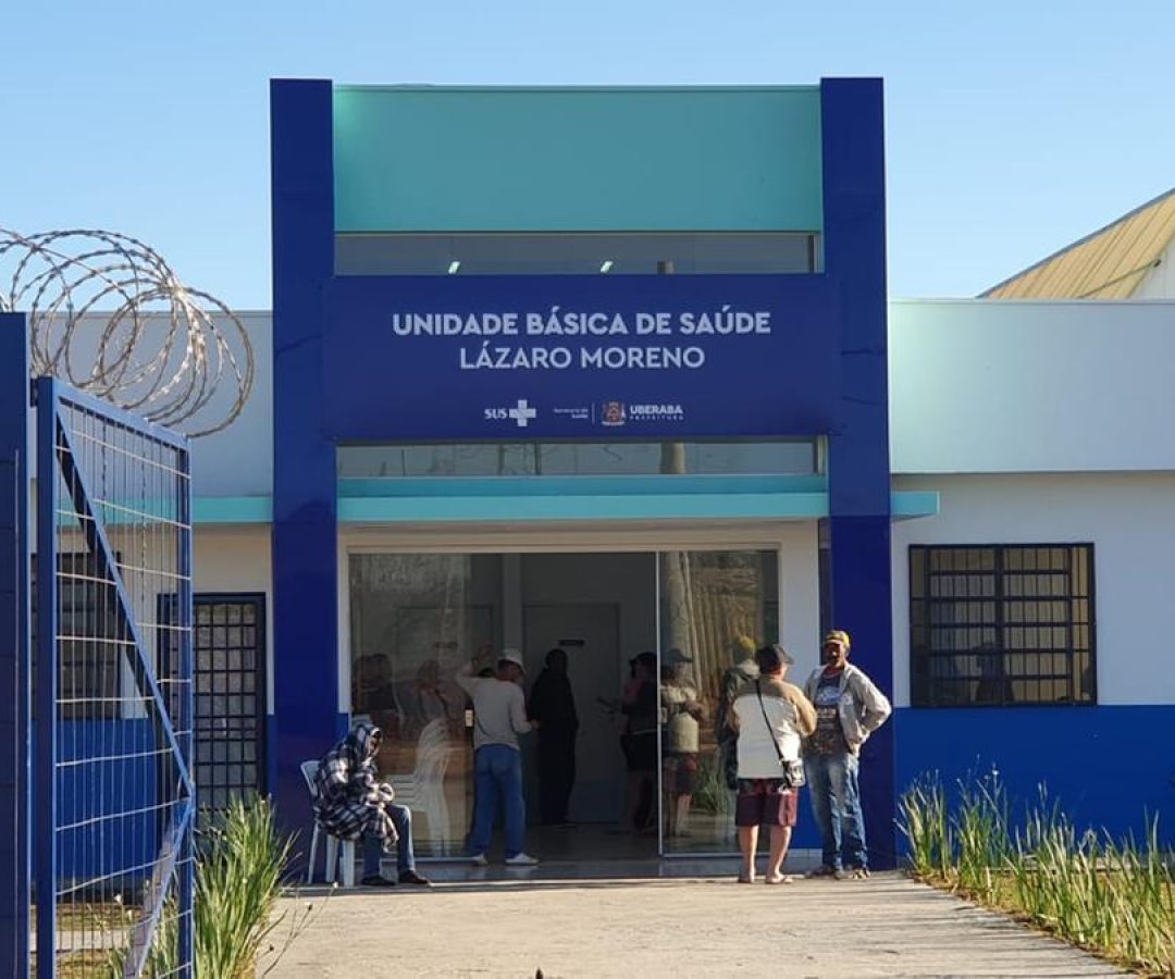 Unidade Básica de Saúde (UBS) Lázaro Moreno, no bairro Girassóis IV