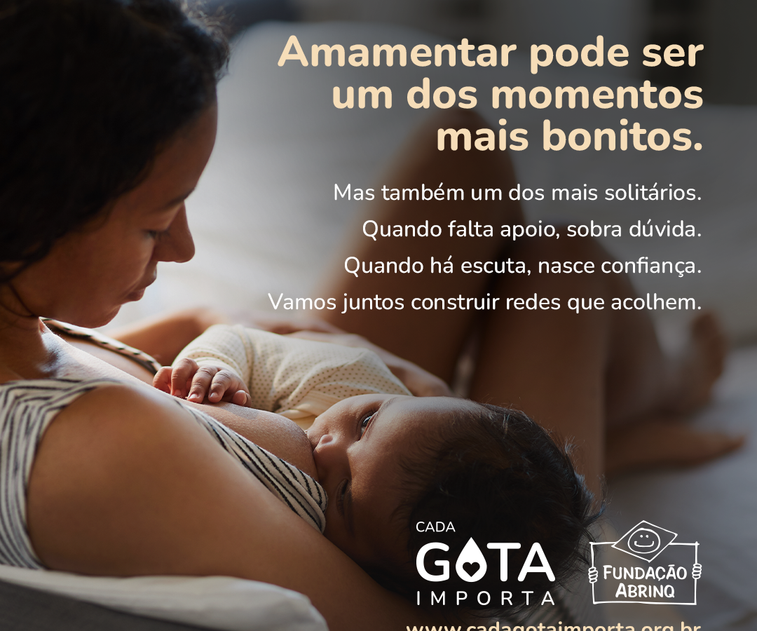 imagem abrinq amamentação