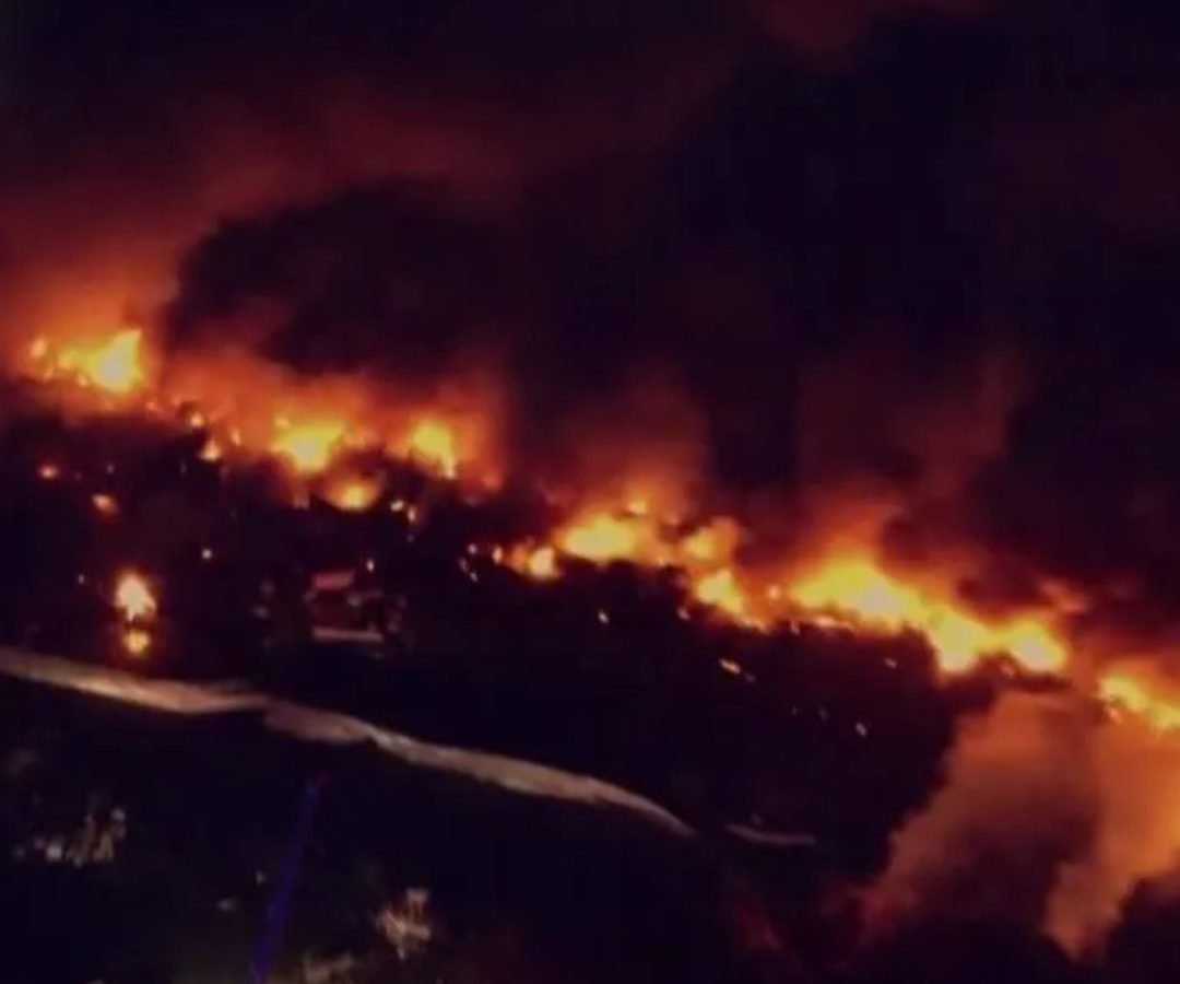 incêndio em Houston