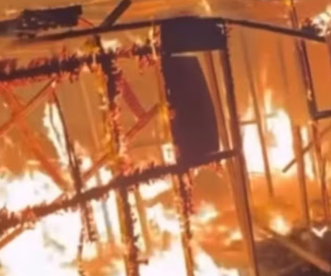 incêndio em Santos