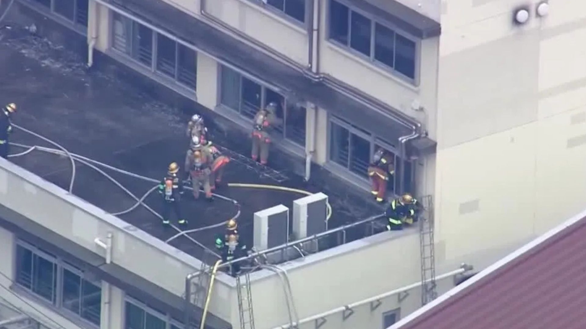 incêndio em escola no Japão