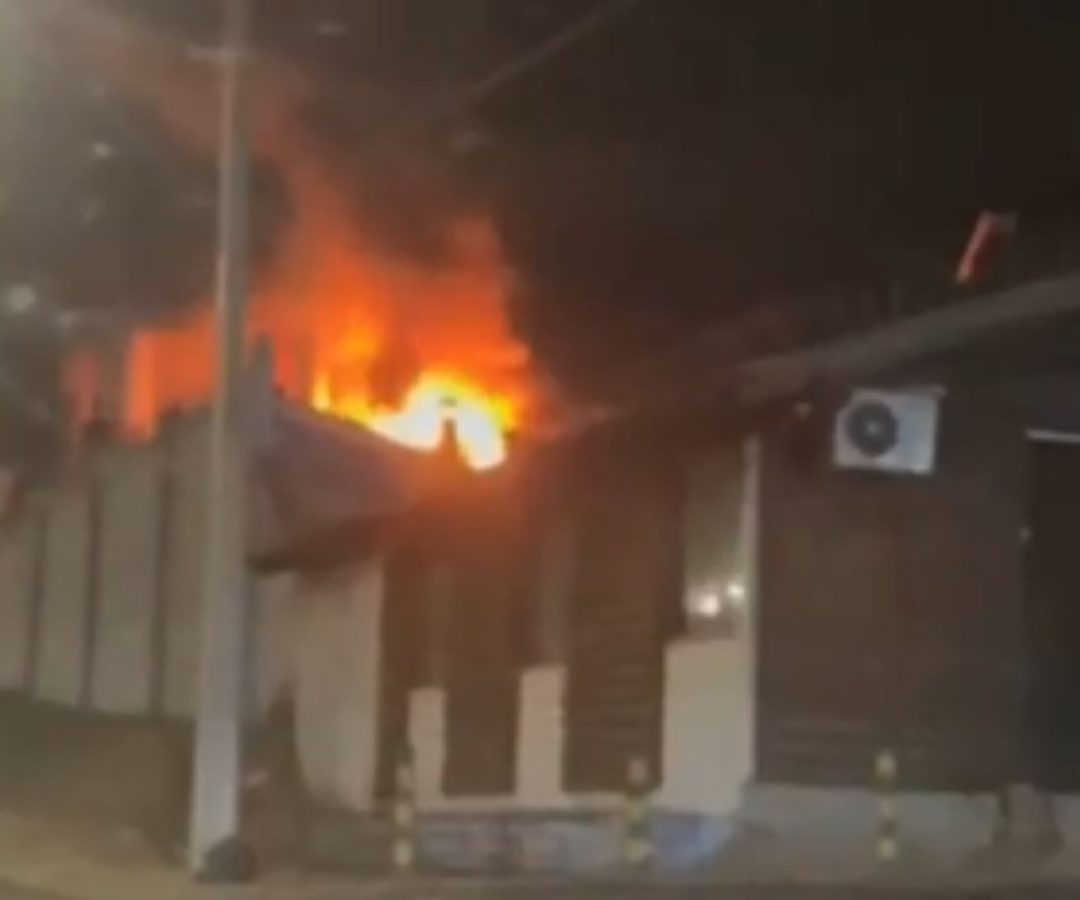incêndio na Calu em Uberlândia