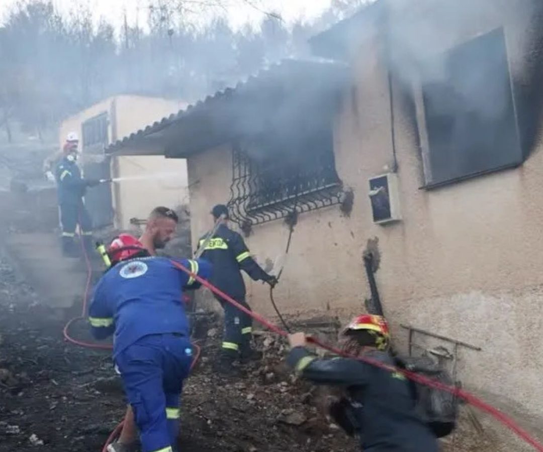 incêndio na Grécia