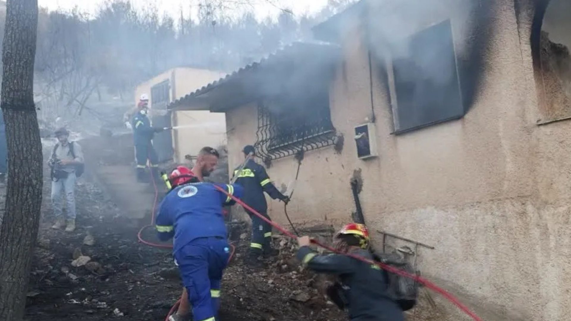 incêndio na Grécia