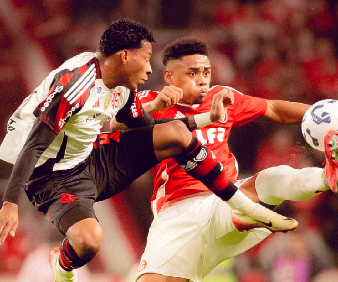 Internacional e Flamengo se enfrentam nesta quarta-feira (20), às 21h30, no Beira-Rio, pelo jogo de volta das oitavas da Libertadores.
