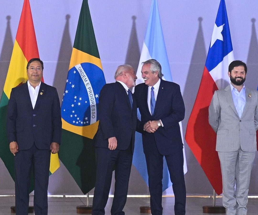 líderes latino-americanos parabenizam Lula