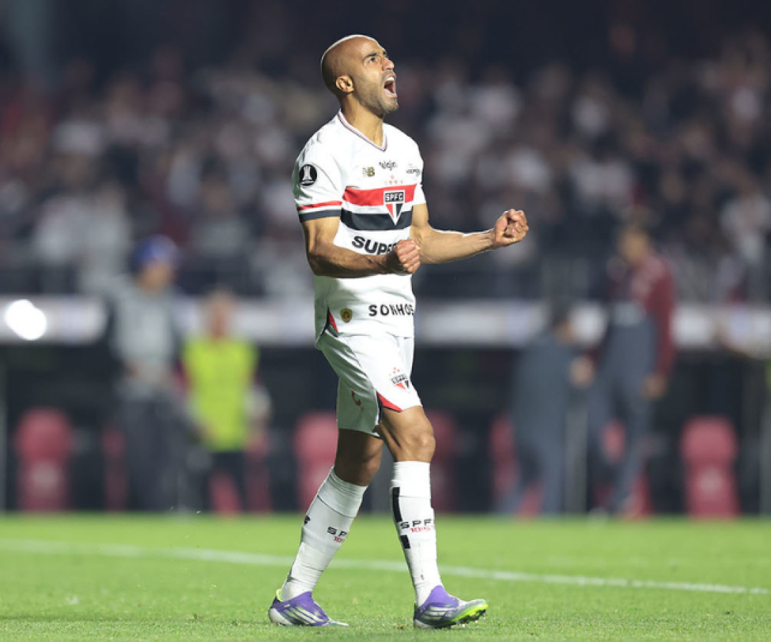 Lucas Moura será preservado pelo São Paulo até a véspera das quartas da Libertadores contra a LDU, em 18 de setembro.