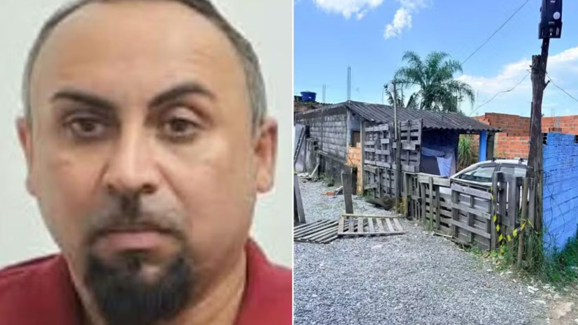 morte de vizinho em Mongaguá