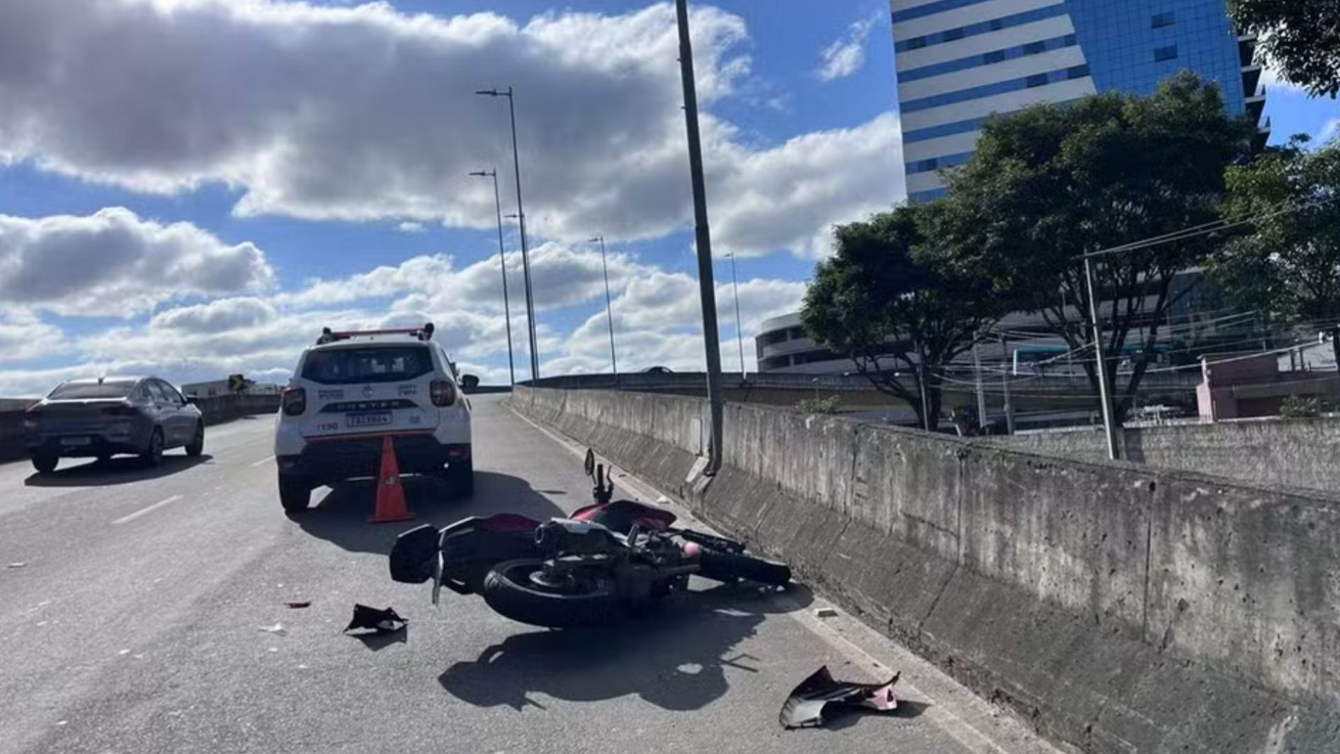 motociclista baleado em Juiz de Fora