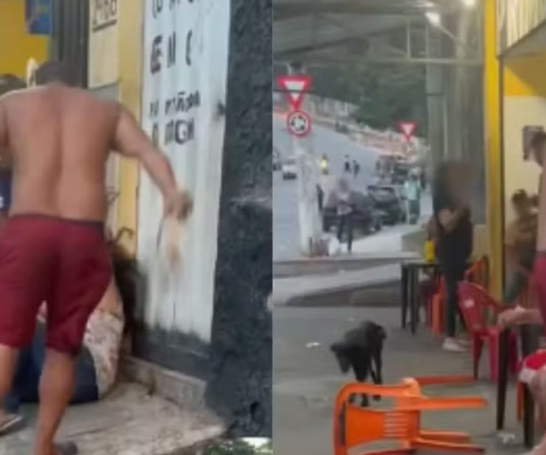 mulher agredida com chicotadas