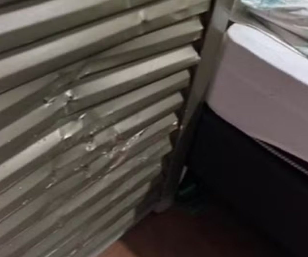 mulher é agredida pelo filho