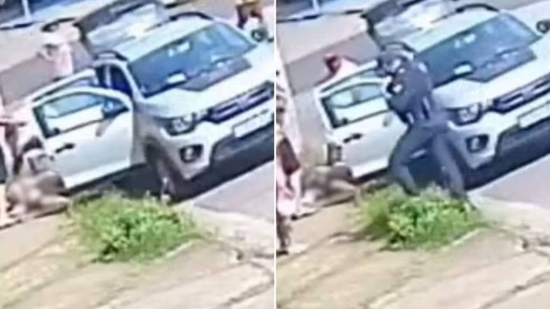 mulher é atropelada