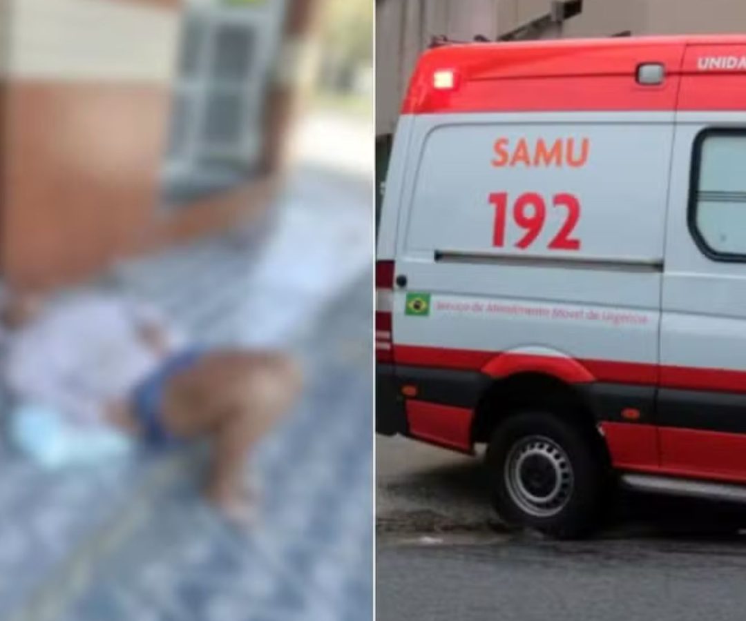 mulher espera mais de uma hora por ambulância do Samu