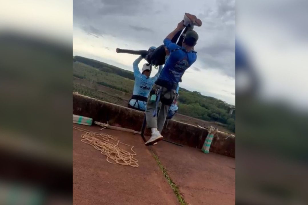 mulher morre após salto