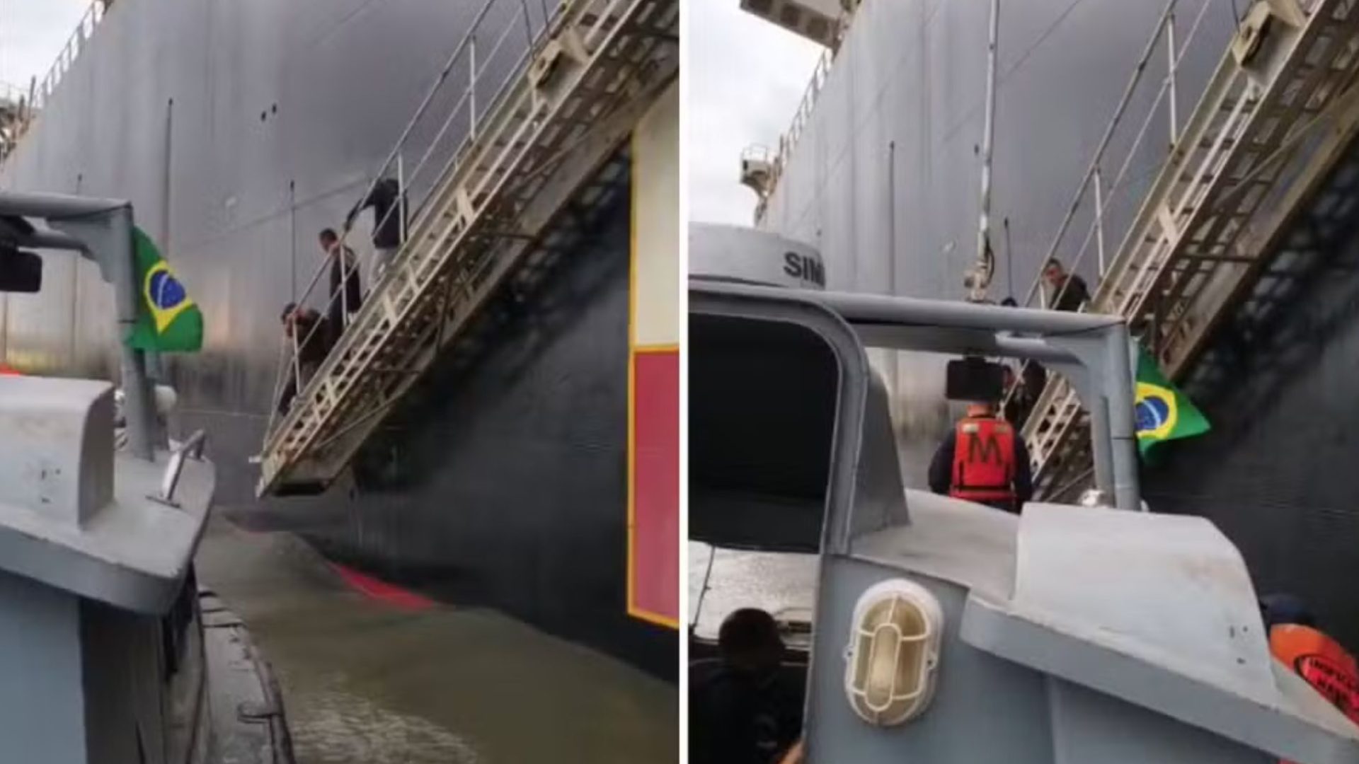 naufrágio no litoral de SP
