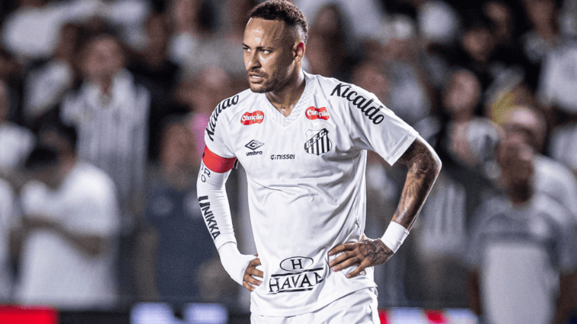 Nesta quarta (23), Neymar fez uma publicação nas redes sociais "sugerindo" uma provável escalação para o próximo jogo do Santos.