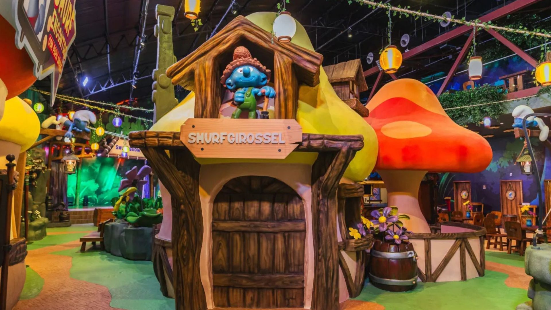 parque dos Smurfs