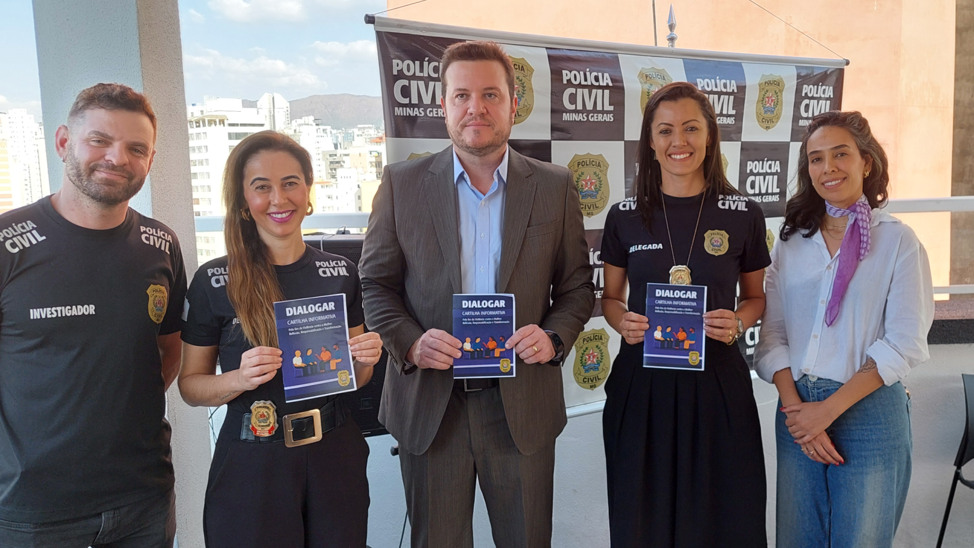 Cartilha Dialogar é lançada pela Polícia Civil de Minas (foto: divulgação/PCMG)