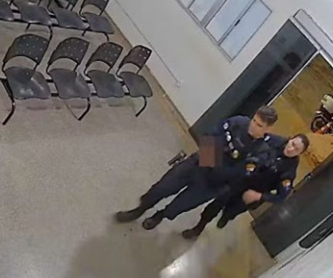 policial ferido com facão