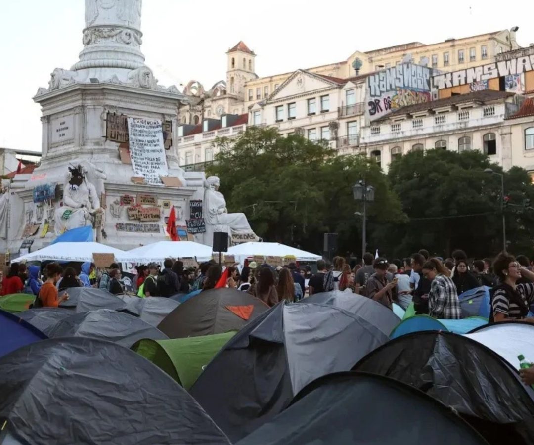 protestos em Portugal