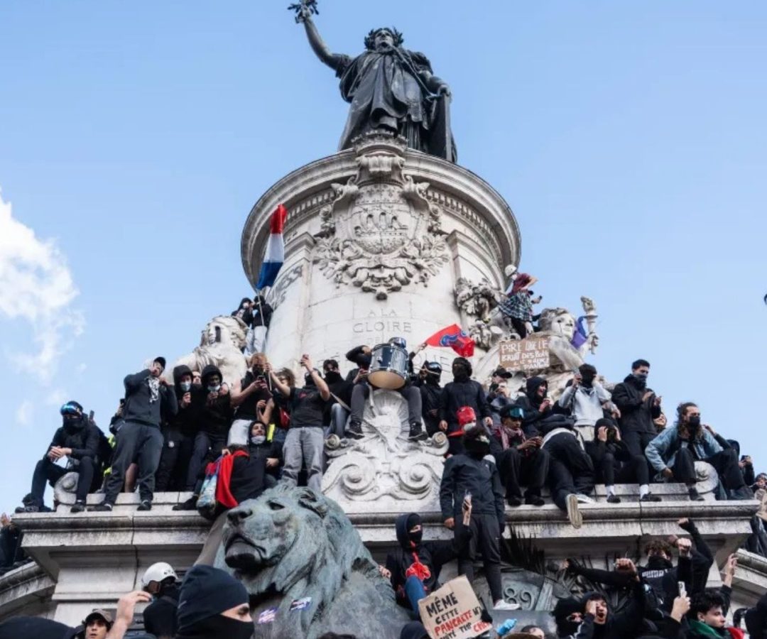 protestos na Europa