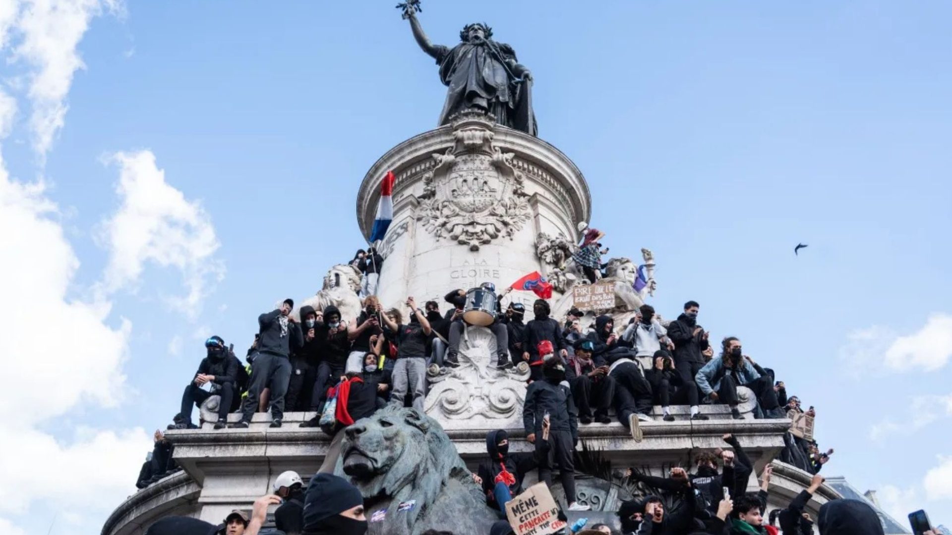 protestos na Europa