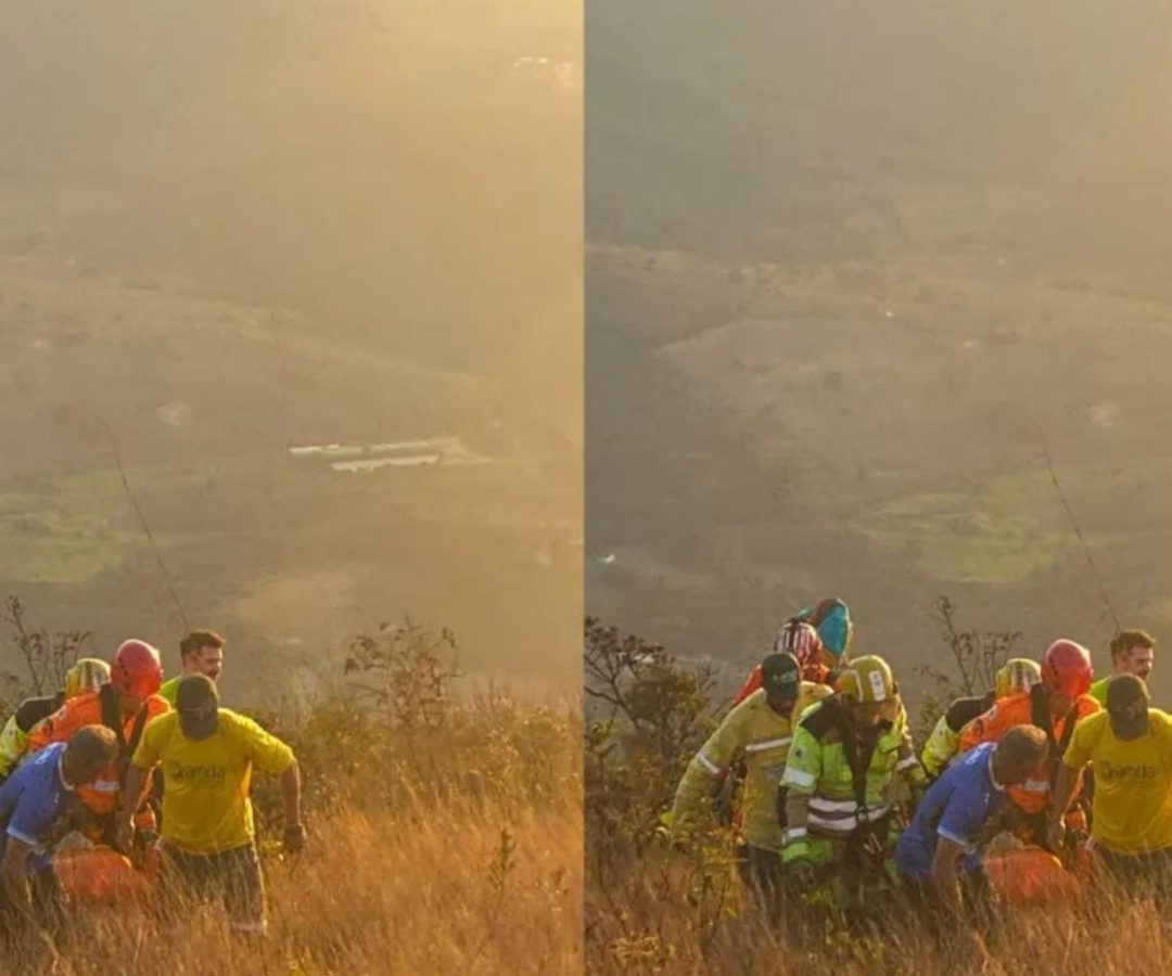 queda de parapente