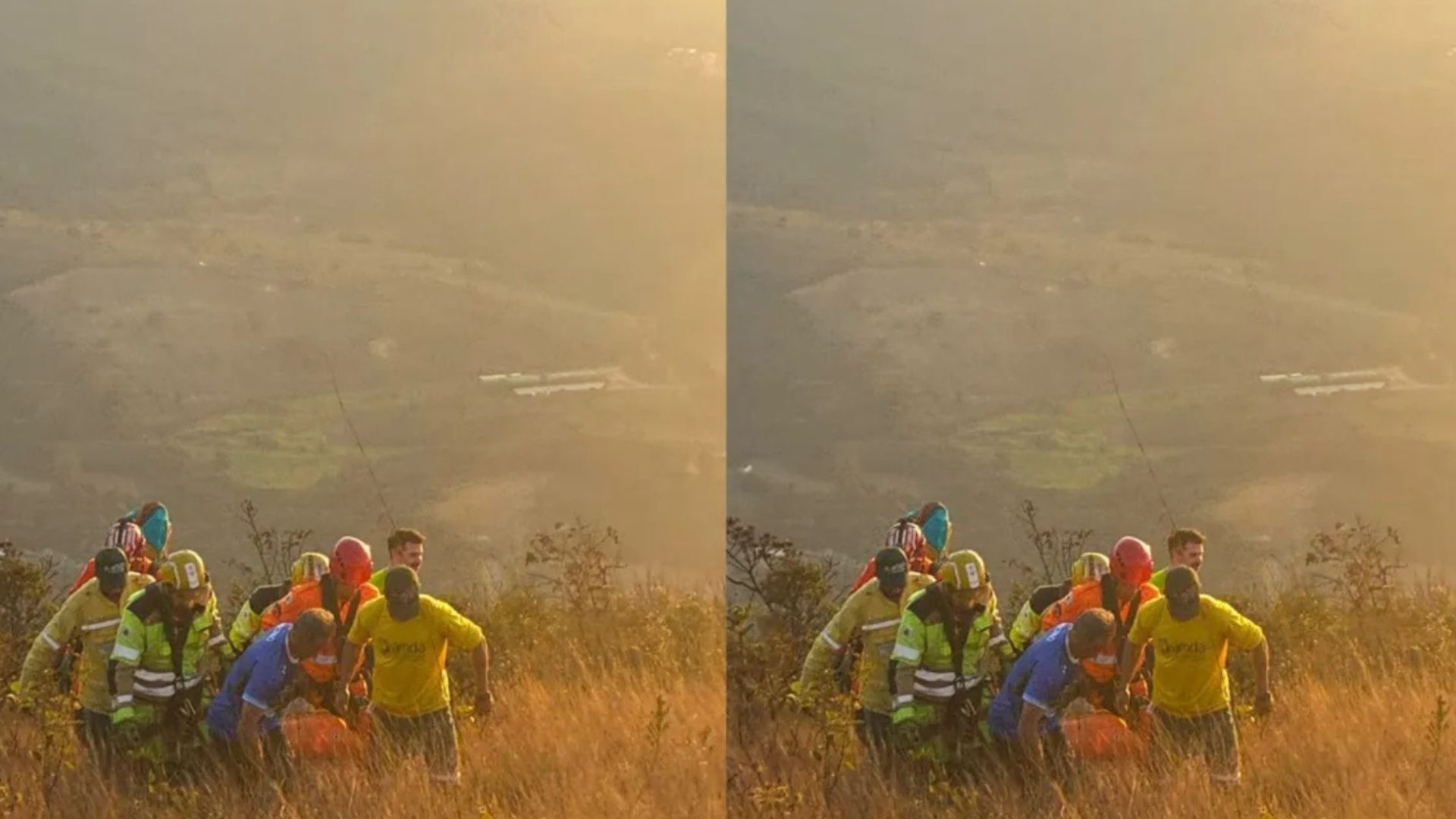queda de parapente